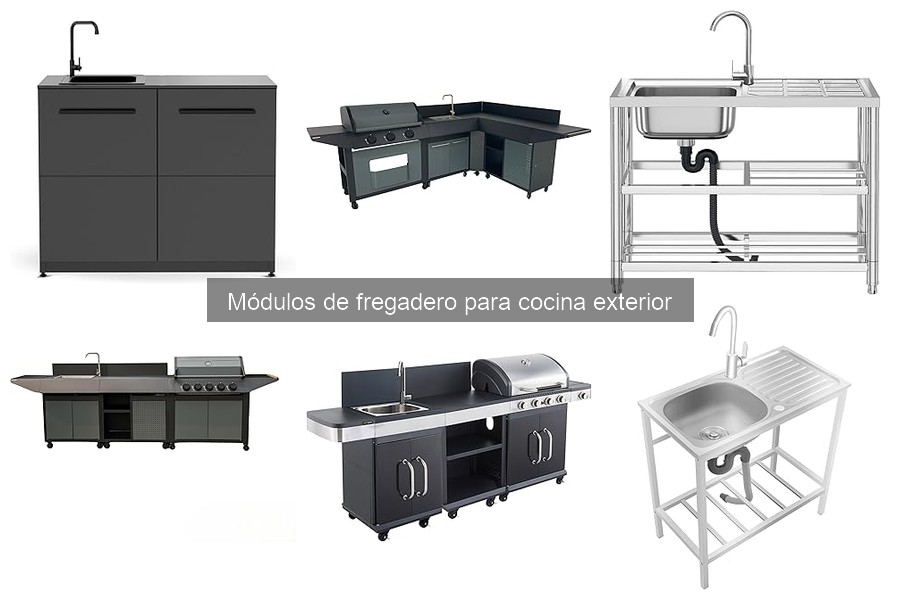 Cómo Instalar un Módulo de Fregadero en Cocina Exterior
