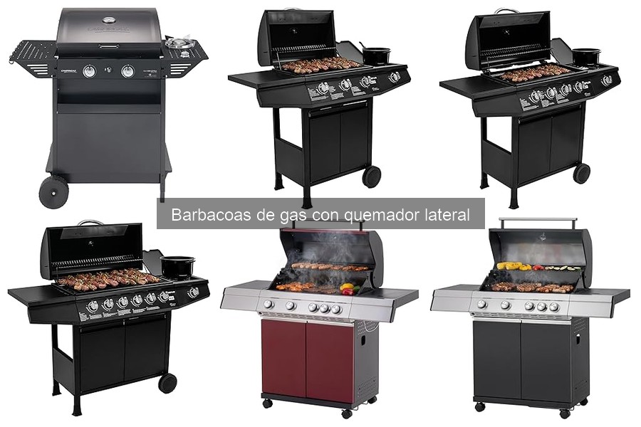Cómo instalar una barbacoa de gas con quemador lateral