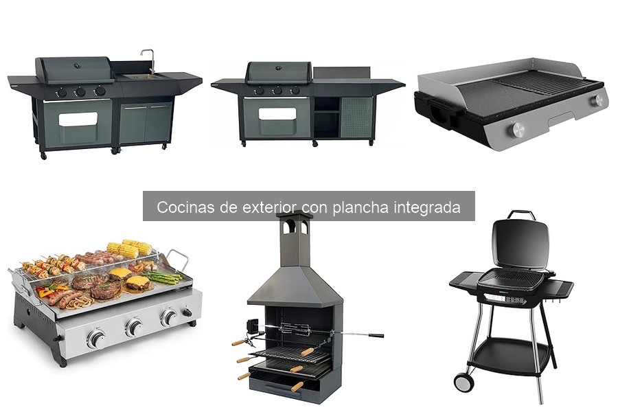 Cómo instalar una cocina de exterior con plancha integrada