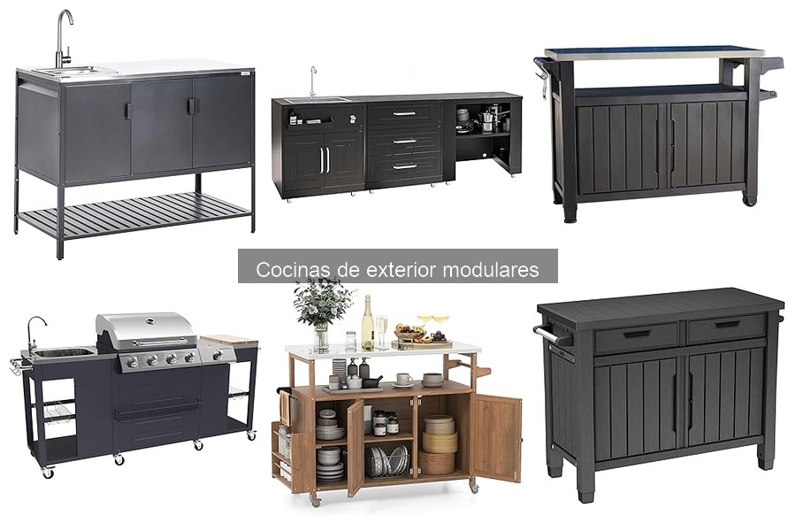 Cómo instalar una cocina de exterior modular fácilmente
