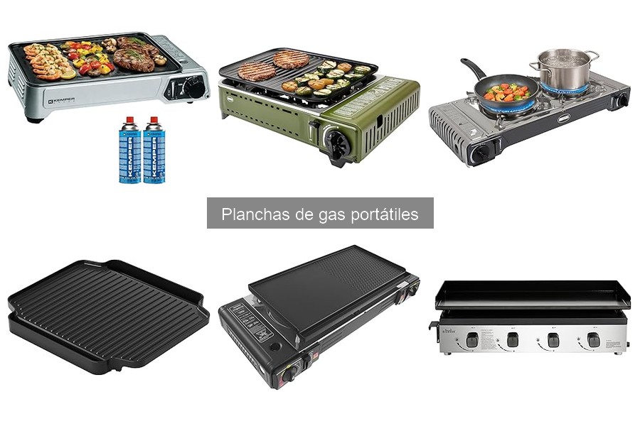 Cómo instalar y usar una plancha de gas portátil