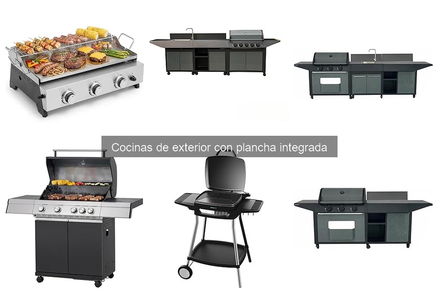Cómo limpiar una cocina de exterior con plancha integrada