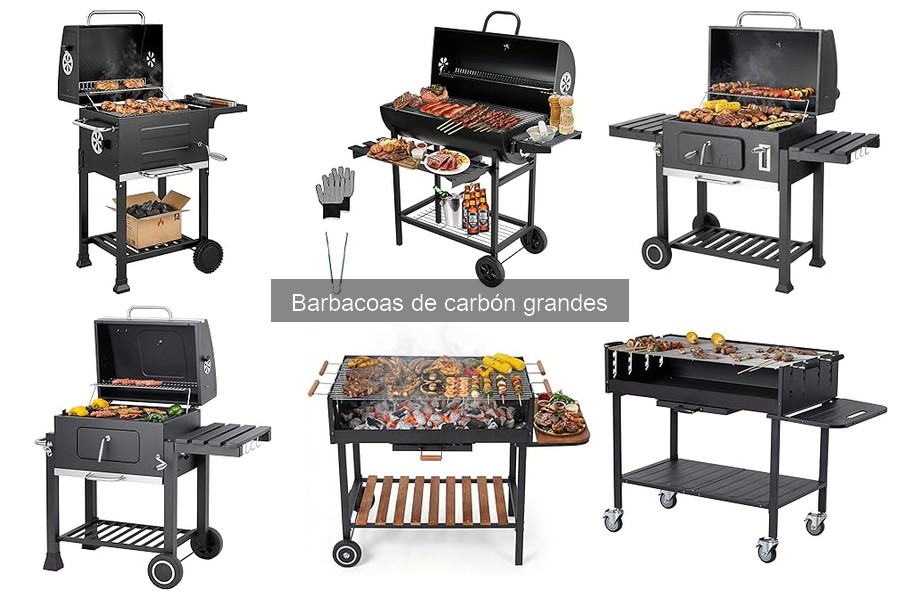 Cómo mantener tu barbacoa de carbón grande en perfecto estado