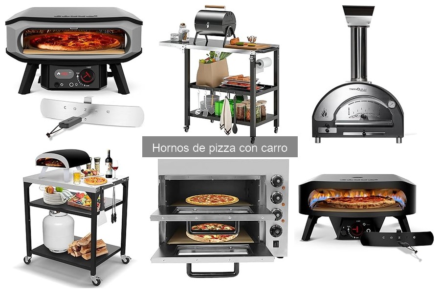 Cómo personalizar tu horno de pizza con carro