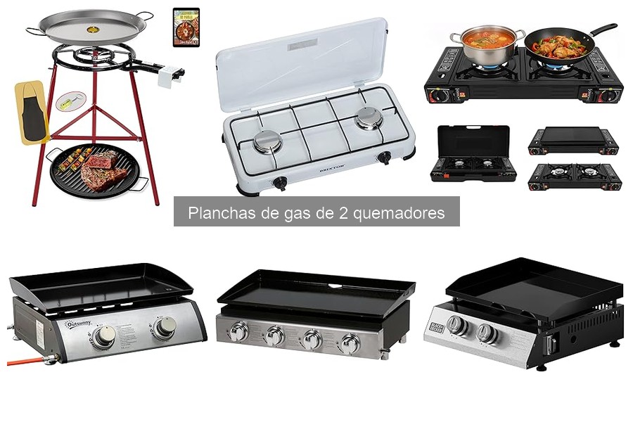Cómo solucionar fallas en planchas de gas de 2 quemadores