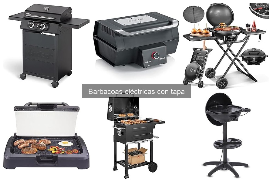 Cómo usar correctamente una barbacoa eléctrica con tapa