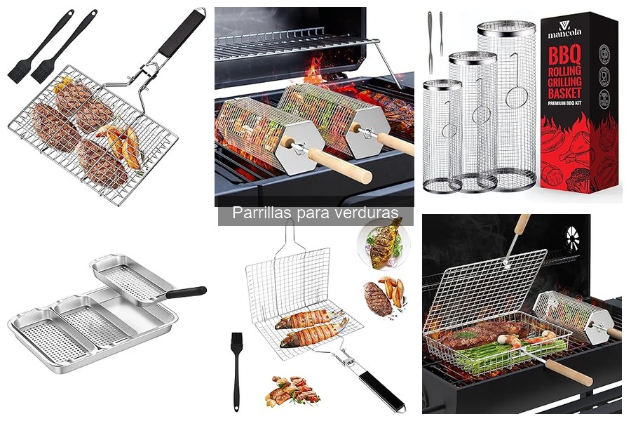Cómo usar correctamente una parrilla para verduras