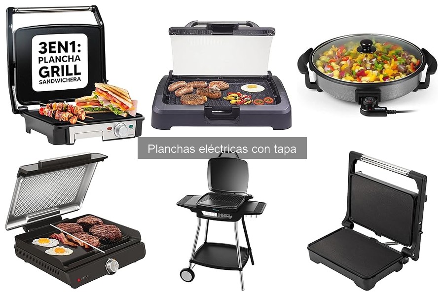 Cómo usar correctamente una plancha eléctrica con tapa