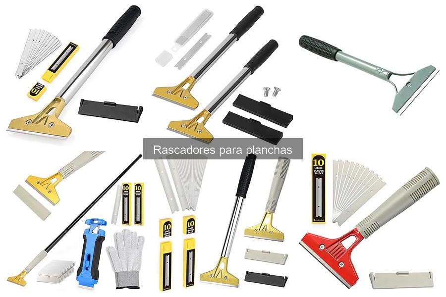Cómo usar rascadores para planchas de forma efectiva