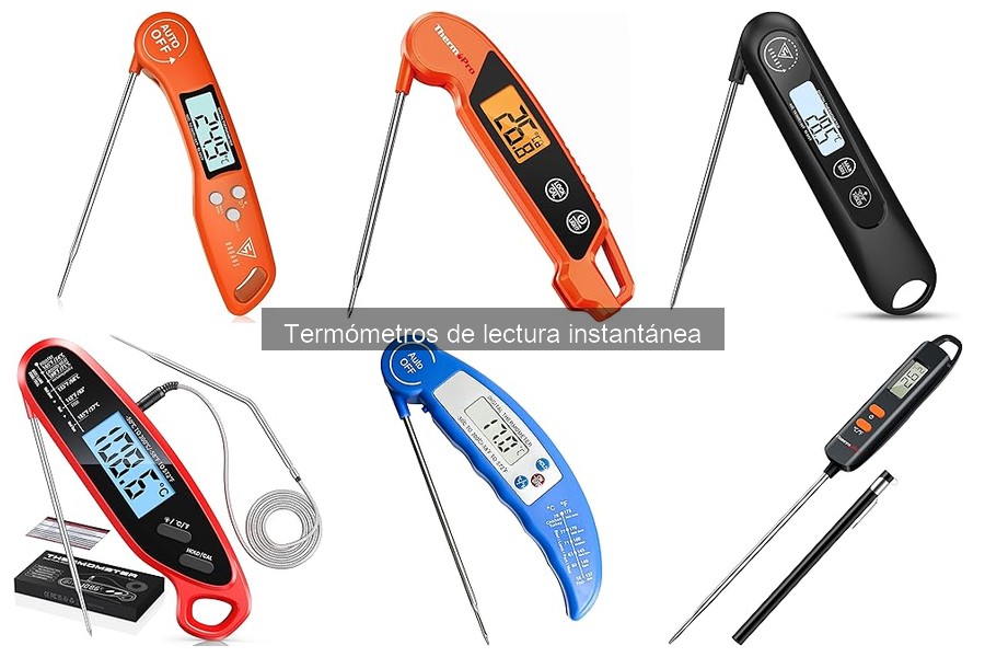 Cómo usar un termómetro de lectura instantánea correctamente