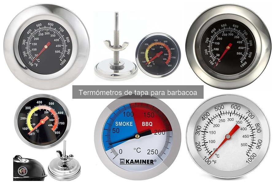 Cómo usar un termómetro de tapa para barbacoa eficazmente