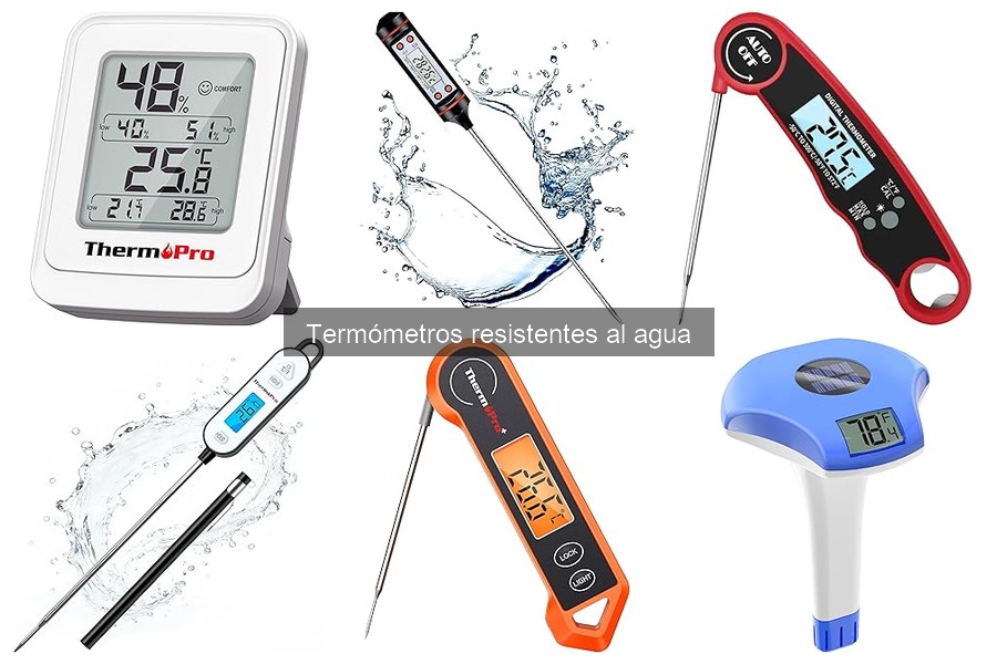 Cómo usar un termómetro resistente al agua correctamente