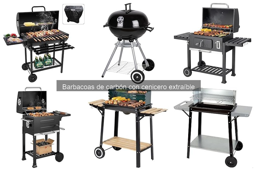 Cómo usar una barbacoa de carbón con cenicero extraíble