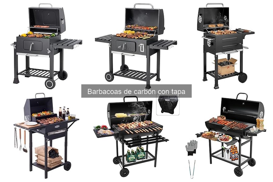 Cómo usar una barbacoa de carbón con tapa correctamente