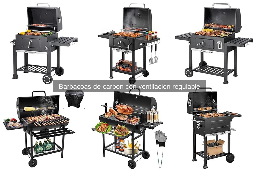Cómo usar una barbacoa de carbón con ventilación regulable