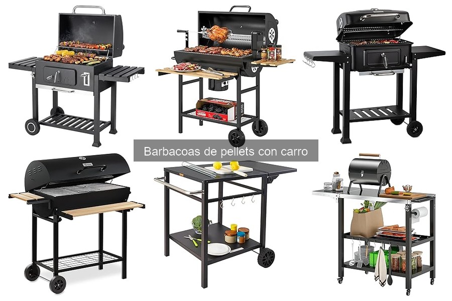Cómo usar una barbacoa de pellets con carro correctamente