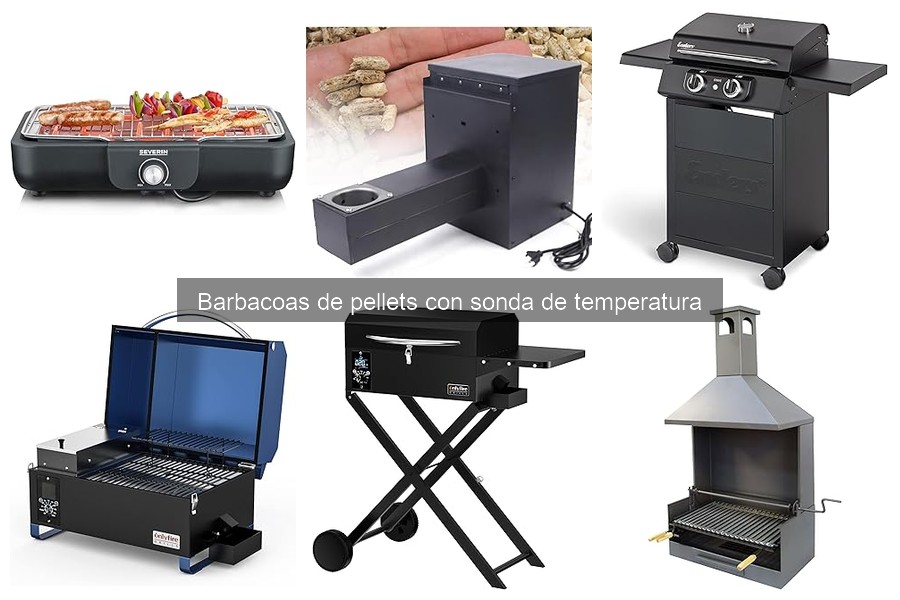 Cómo usar una barbacoa de pellets con sonda de temperatura
