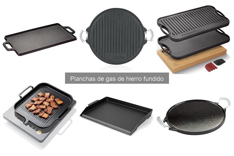 Cómo usar una plancha de gas de hierro fundido correctamente