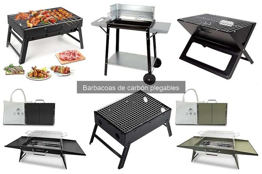 Cómo utilizar correctamente una barbacoa de carbón plegable