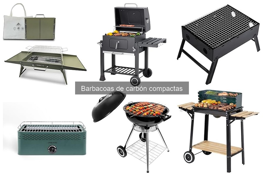 Comparativa: Barbacoas de carbón compactas vs portátiles