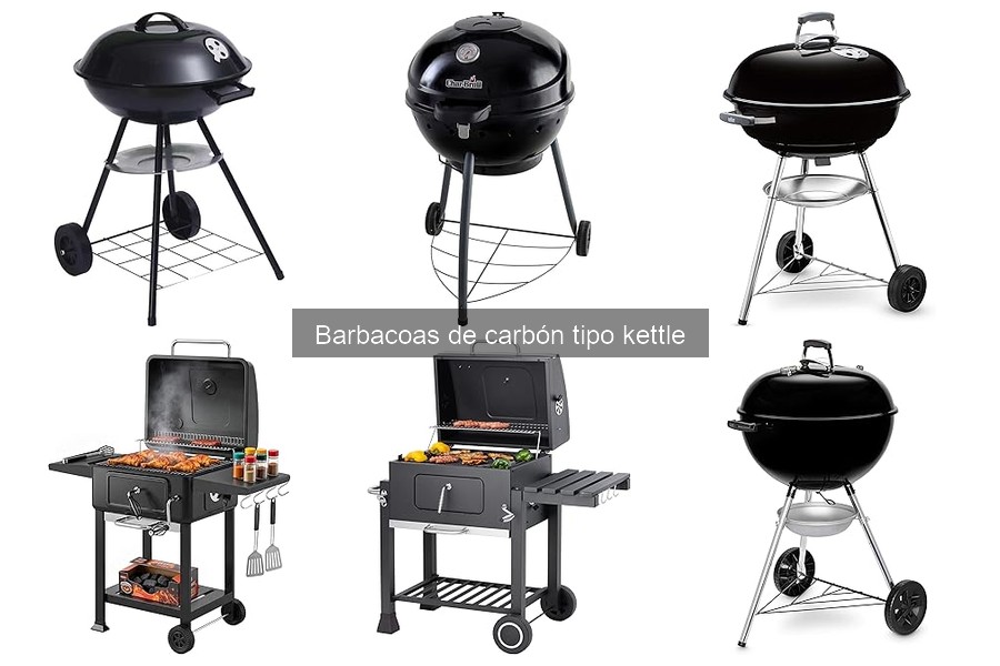 Comparativa: Barbacoas de Carbón Tipo Kettle vs Gas