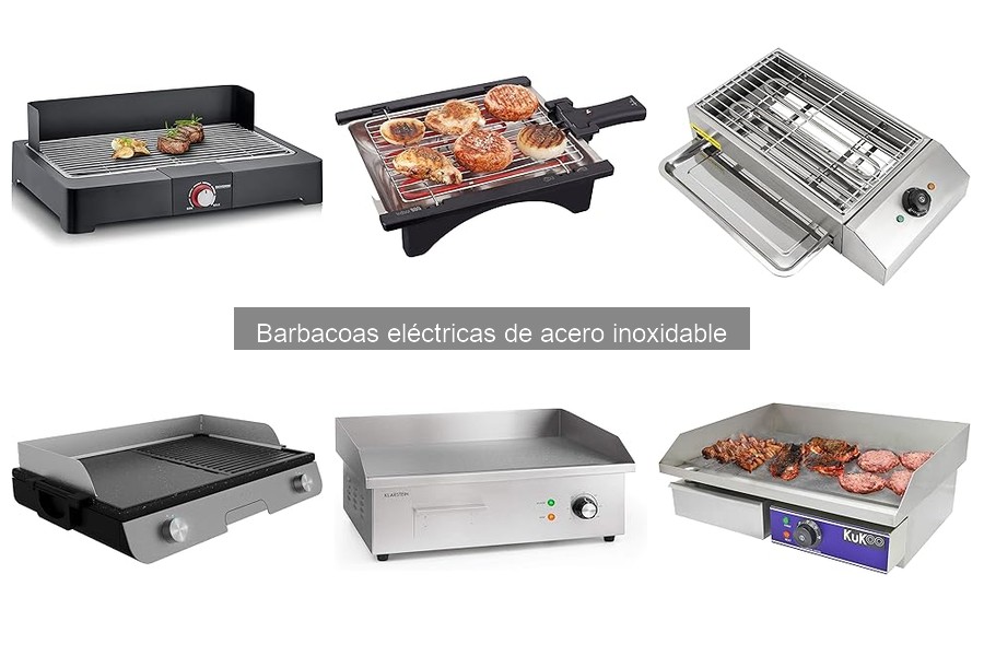 Comparativa: Barbacoas Eléctricas vs Carbón de Acero Inoxidable
