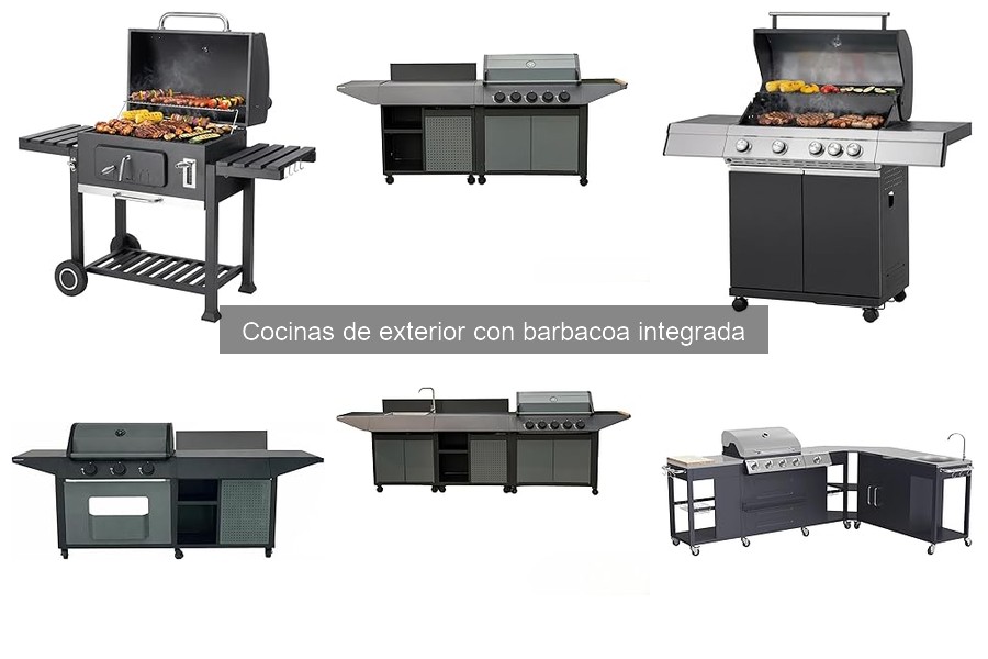 Comparativa: Cocinas de Exterior con Barbacoa Integrada vs Portátiles