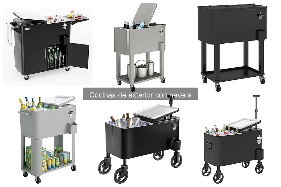 Comparativa Cocinas de Exterior con y sin Nevera: ¿Cuál Elegir?