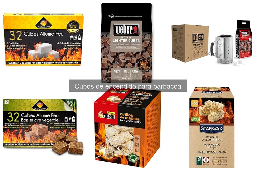 Comparativa: Cubos de Encendido vs. Otros Métodos para BBQ