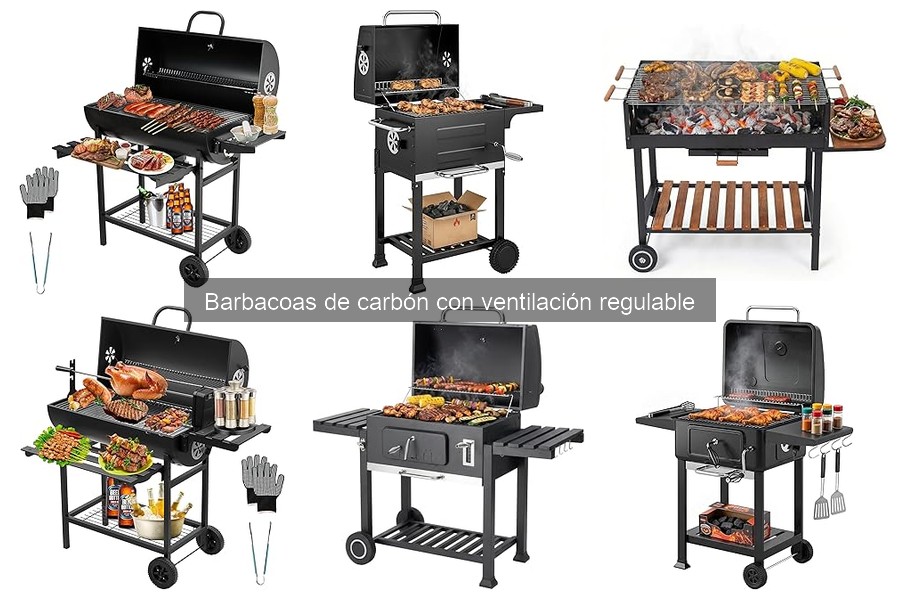 Comparativa de Barbacoas de Carbón con y sin Ventilación
