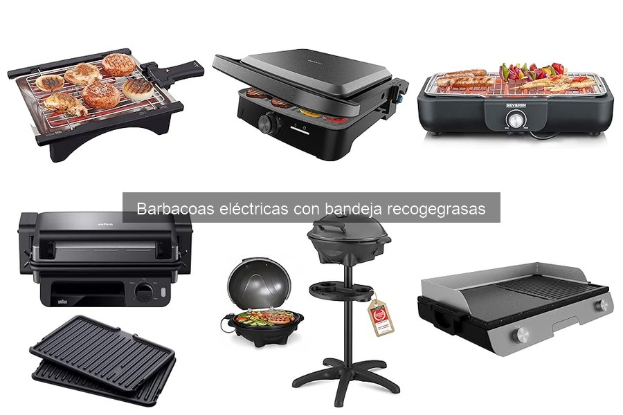 Comparativa de Barbacoas Eléctricas con Bandeja Recogegrasas