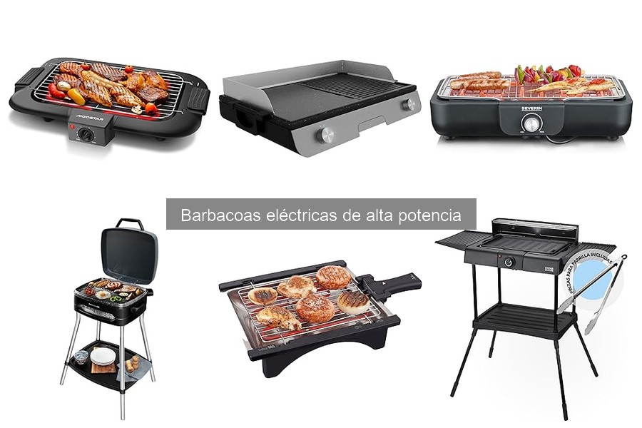 Comparativa de Barbacoas Eléctricas y de Gas de Alta Potencia