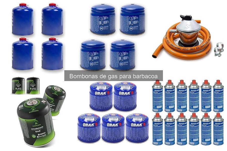 Comparativa de bombonas de gas para barbacoa: mejores marcas