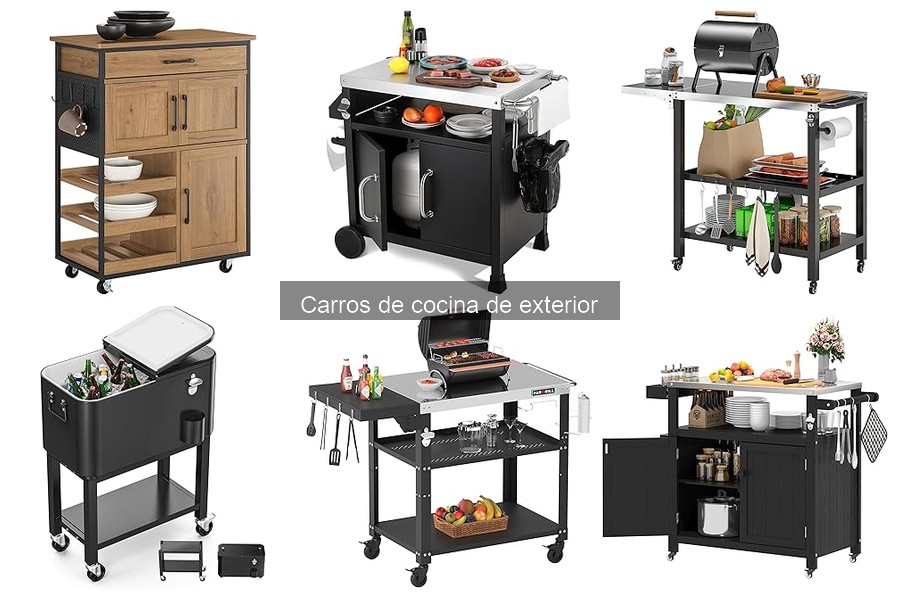 Comparativa de Carros de Cocina de Exterior: Calidad y Precio