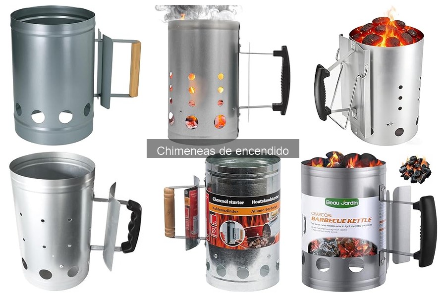 Comparativa de chimeneas de encendido: Weber vs Amig