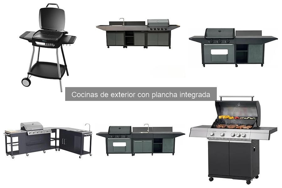 Comparativa de Cocinas de Exterior con Plancha Integrada