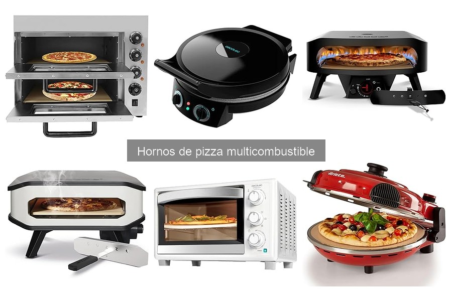 Comparativa de hornos de pizza multicombustible: marcas y precios