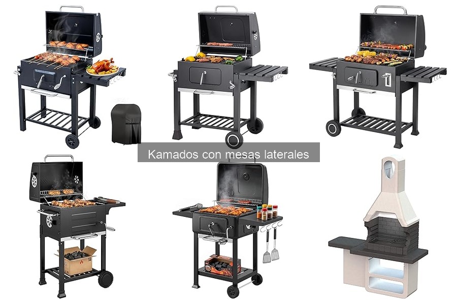 Comparativa de kamados con mesas laterales: calidad y precio