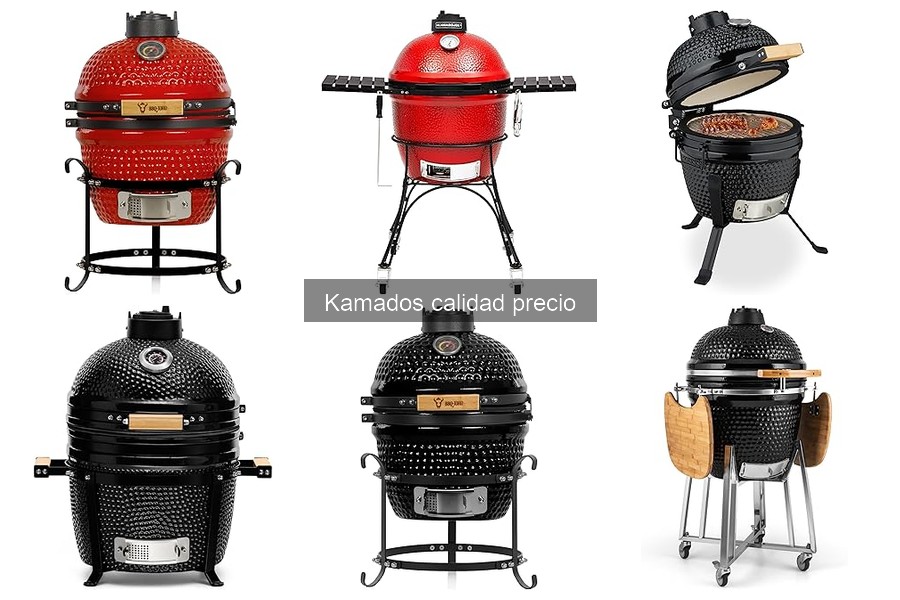 Comparativa de Kamados: ¿Relaxdays, BONO o BBQ?