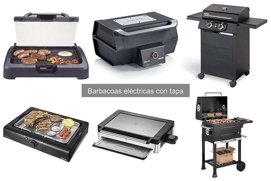 Comparativa de las mejores barbacoas eléctricas con tapa 2023