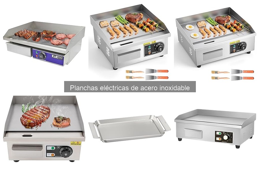 Comparativa de las Mejores Planchas Eléctricas de Acero Inoxidable