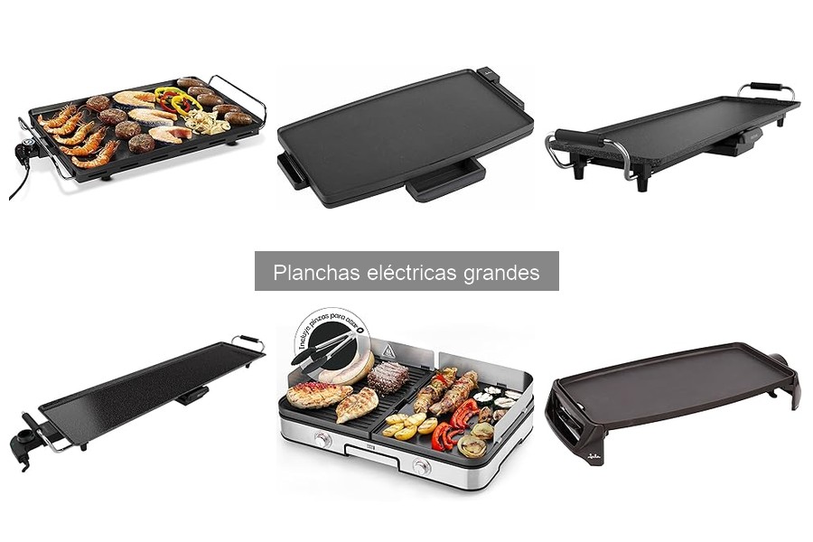 Comparativa de las Mejores Planchas Eléctricas Grandes 2023