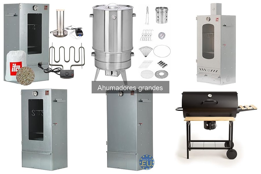 Comparativa de los Mejores Ahumadores Grandes del Mercado