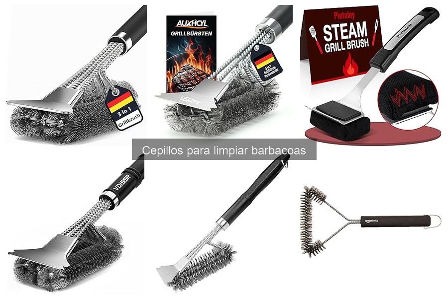 Comparativa de los mejores cepillos para barbacoas