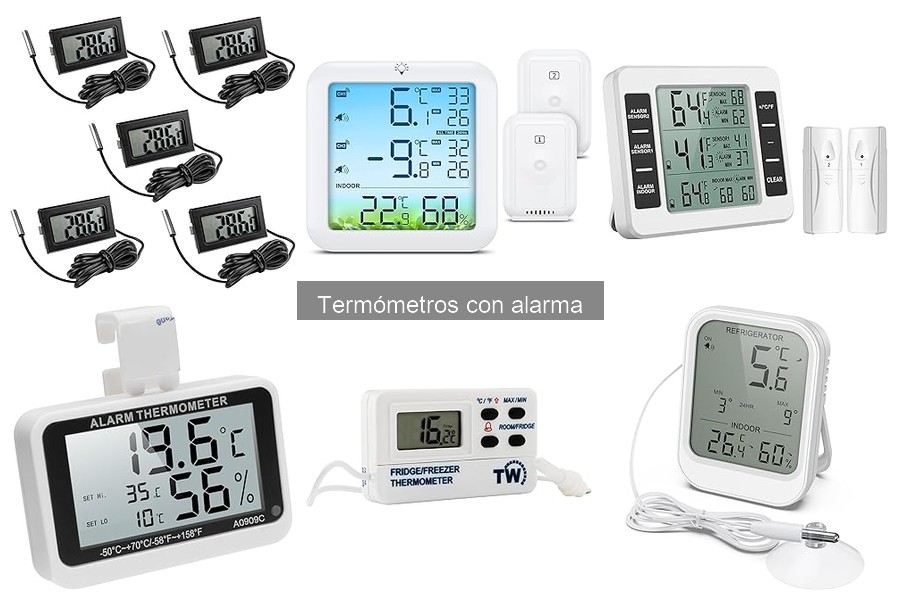 Comparativa de los Mejores Termómetros con Alarma