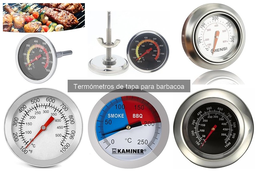 Comparativa de los Mejores Termómetros de Tapa para Barbacoa