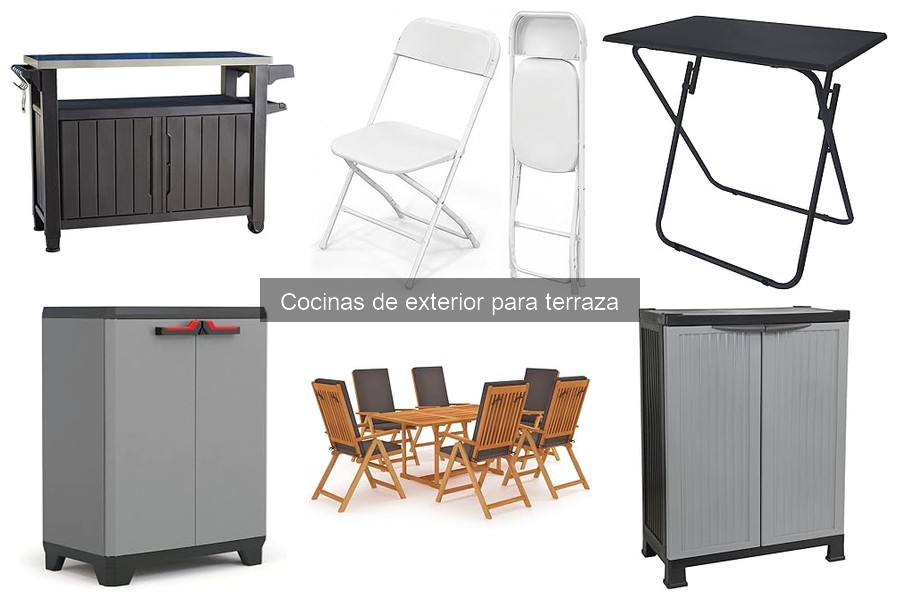 Comparativa de marcas de cocinas de exterior para terraza