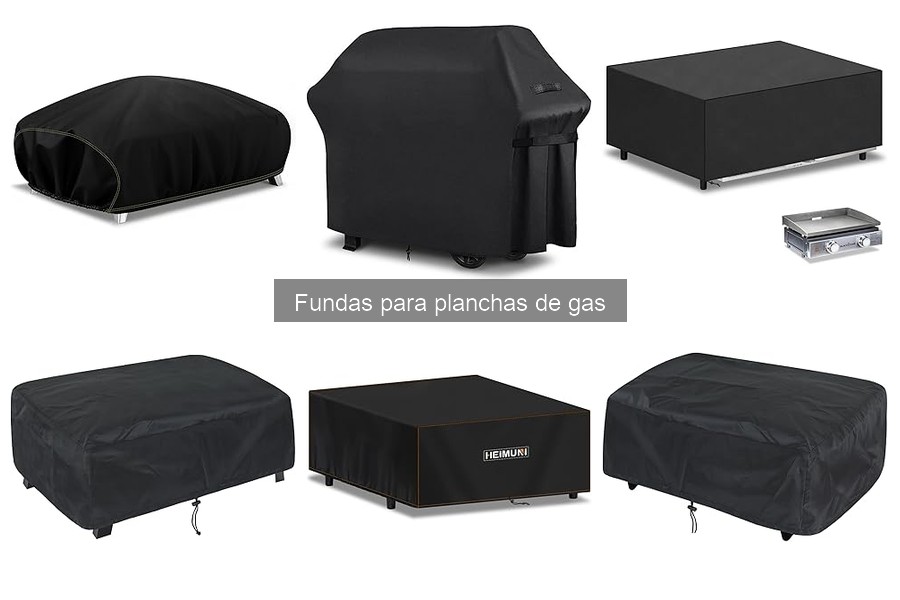 Comparativa de materiales para fundas de planchas de gas