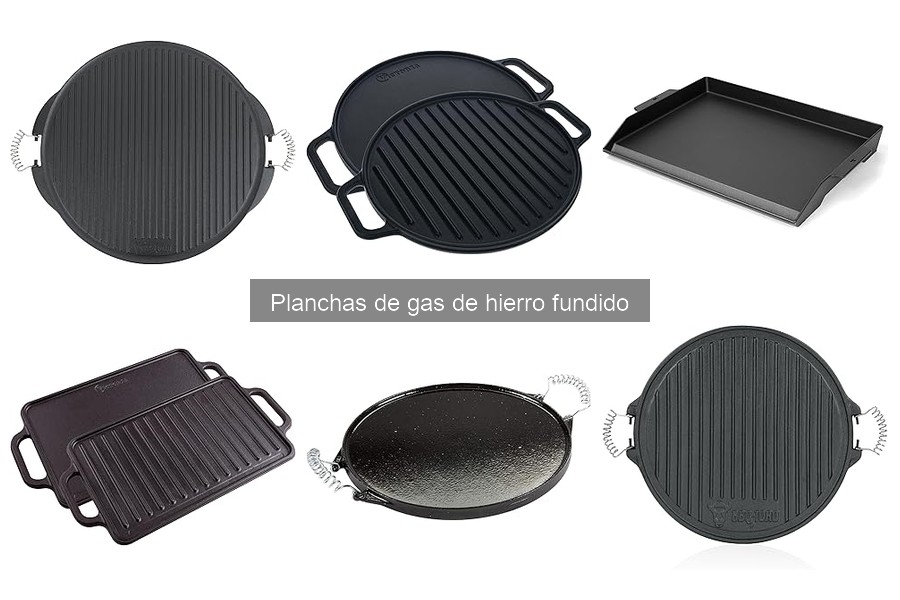 Comparativa de Planchas de Gas de Hierro Fundido: Mejores Marcas