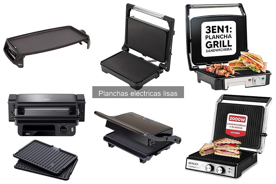 Comparativa de Planchas Eléctricas Lisas: SOGO vs Royal Catering